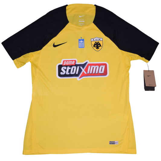 AEK Athens 2024/25 Home kit with Official Mantalos Print Large BNWT