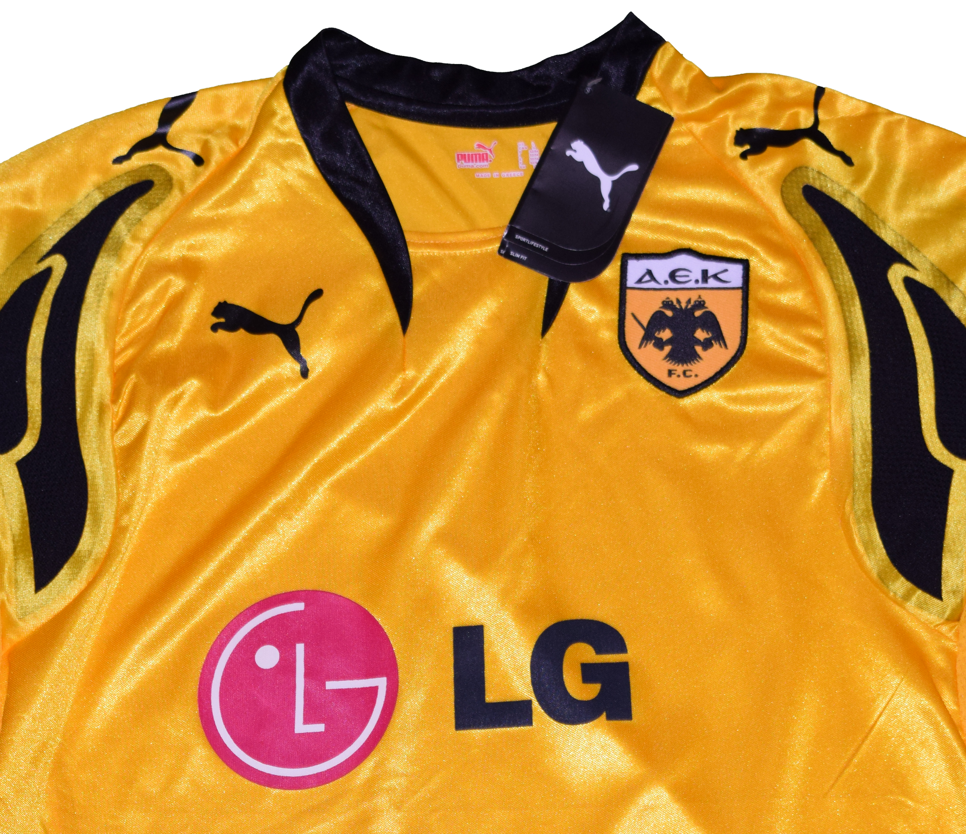 AEK Athens 2007/08 Home kit Large BNWT