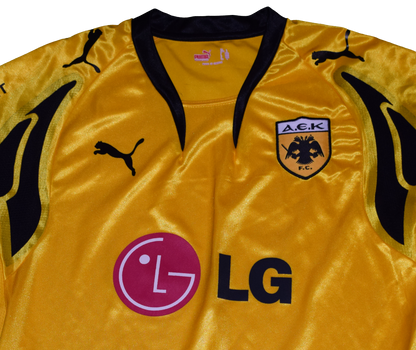 AEK Athens 2007/08 Home kit Large