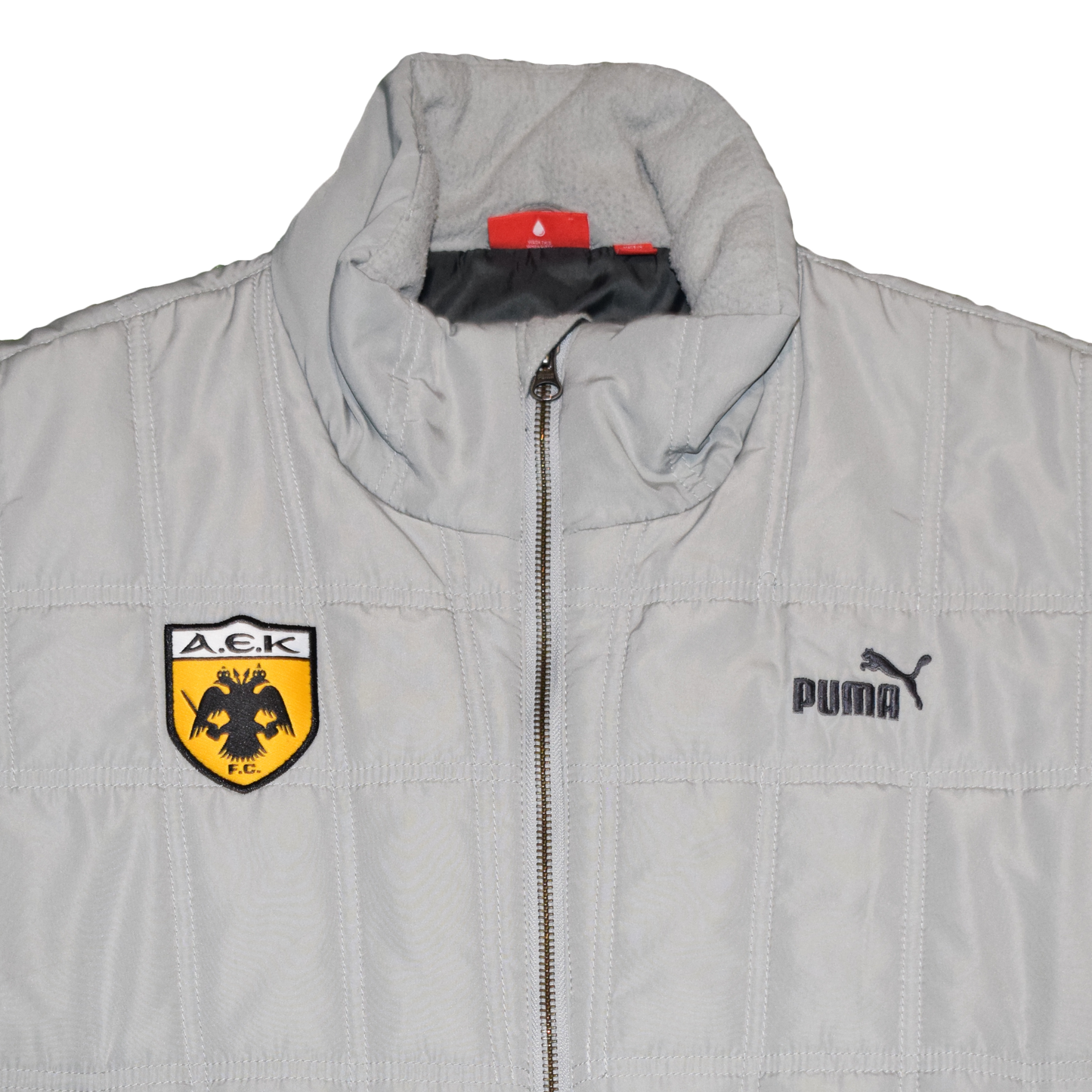 AEK Athens 2007/08 Puffer Jacket Large