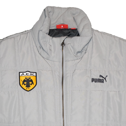 AEK Athens 2007/08 Puffer Jacket Large