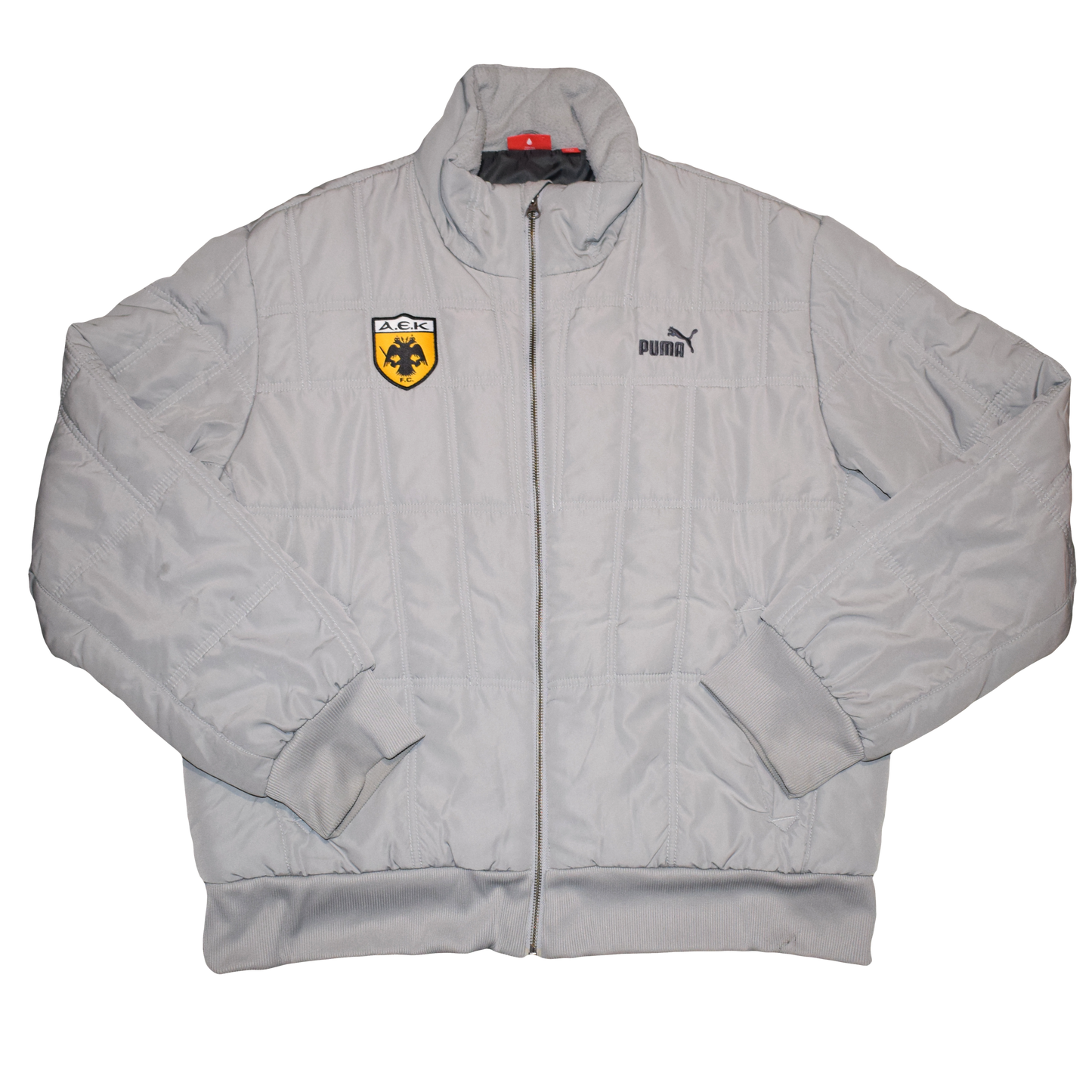 AEK Athens 2007/08 Puffer Jacket Large