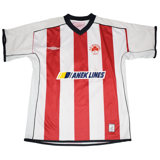 Platanias FC 2005/06 Matchworn Home Kit Medium