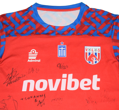Assehnoun Matchworn and Signed Volos FC 2024/25 Away kit Large