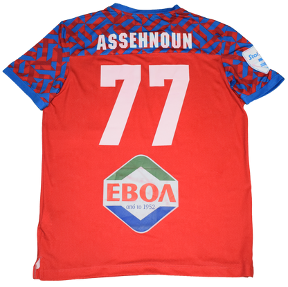 Assehnoun Matchworn and Signed Volos FC 2024/25 Away kit Large