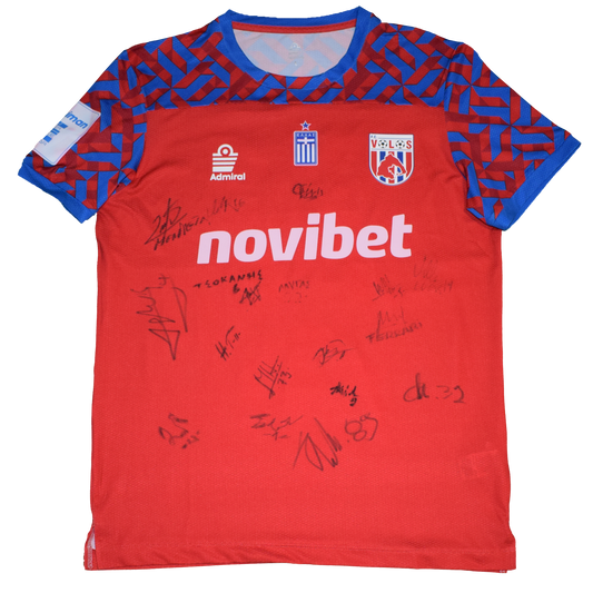 Assehnoun Matchworn and Signed Volos FC 2024/25 Away kit Large