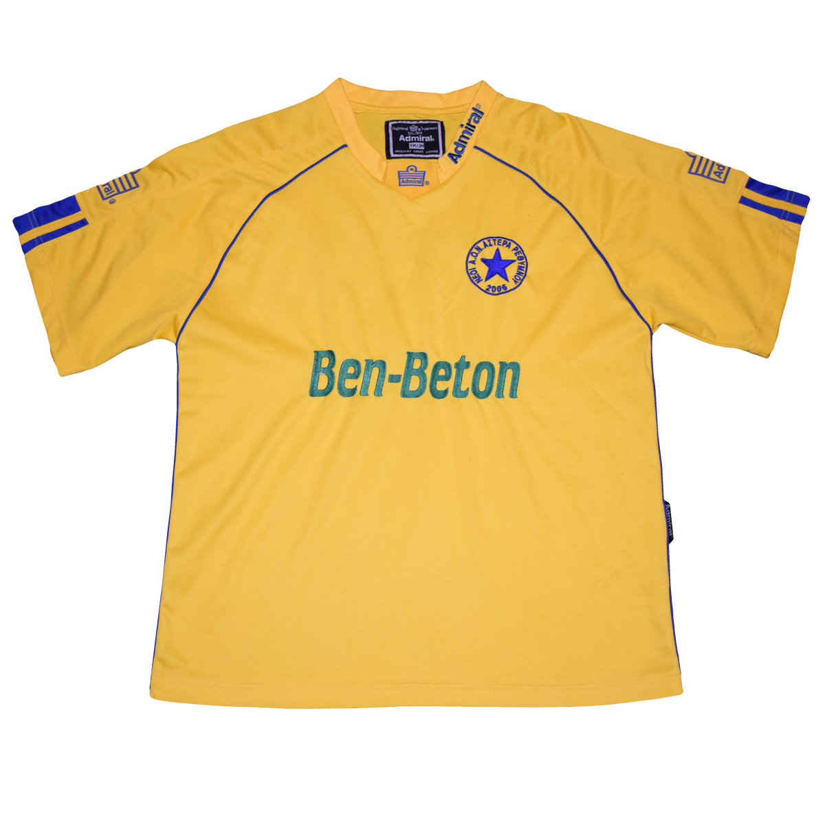 Asteras Rethymnou 2010s Home kit with n. 28 Print Medium