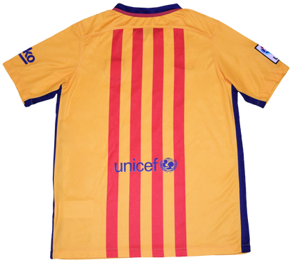Barcelona 2015/16 Εκτός έδρας Εμφάνιση YXL (Παιδική)