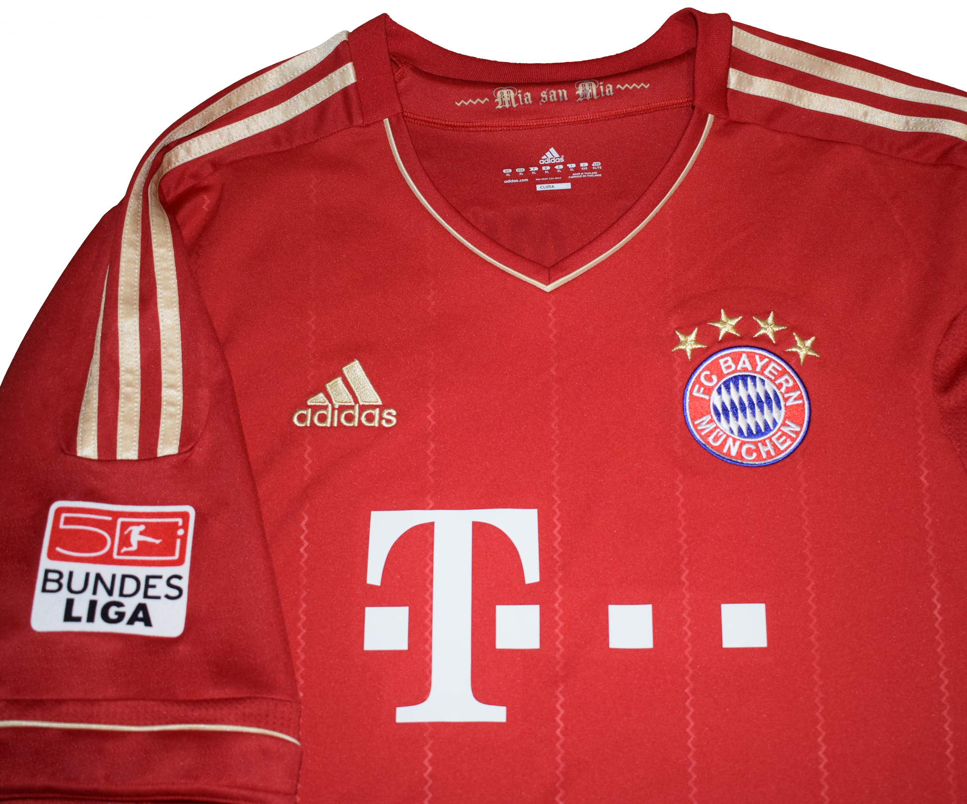 Bayern München 2011/12 Home Kit with Official Mario Gomez Print XL