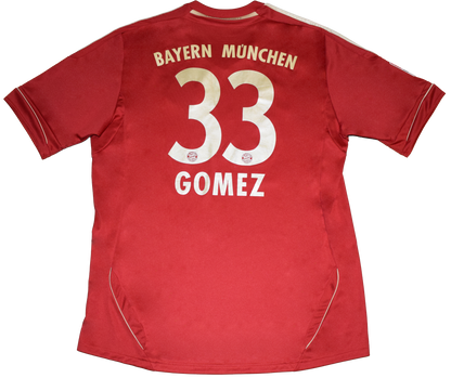 Bayern München 2011/12 Home Kit with Official Mario Gomez Print XL