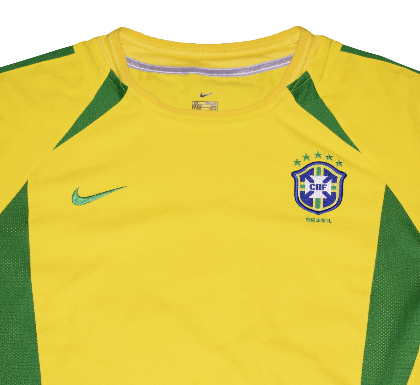Brazil 2002 WORLD CUP Home kit Large