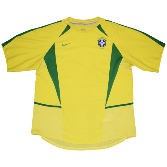 Brazil 2002 WORLD CUP Home kit Large