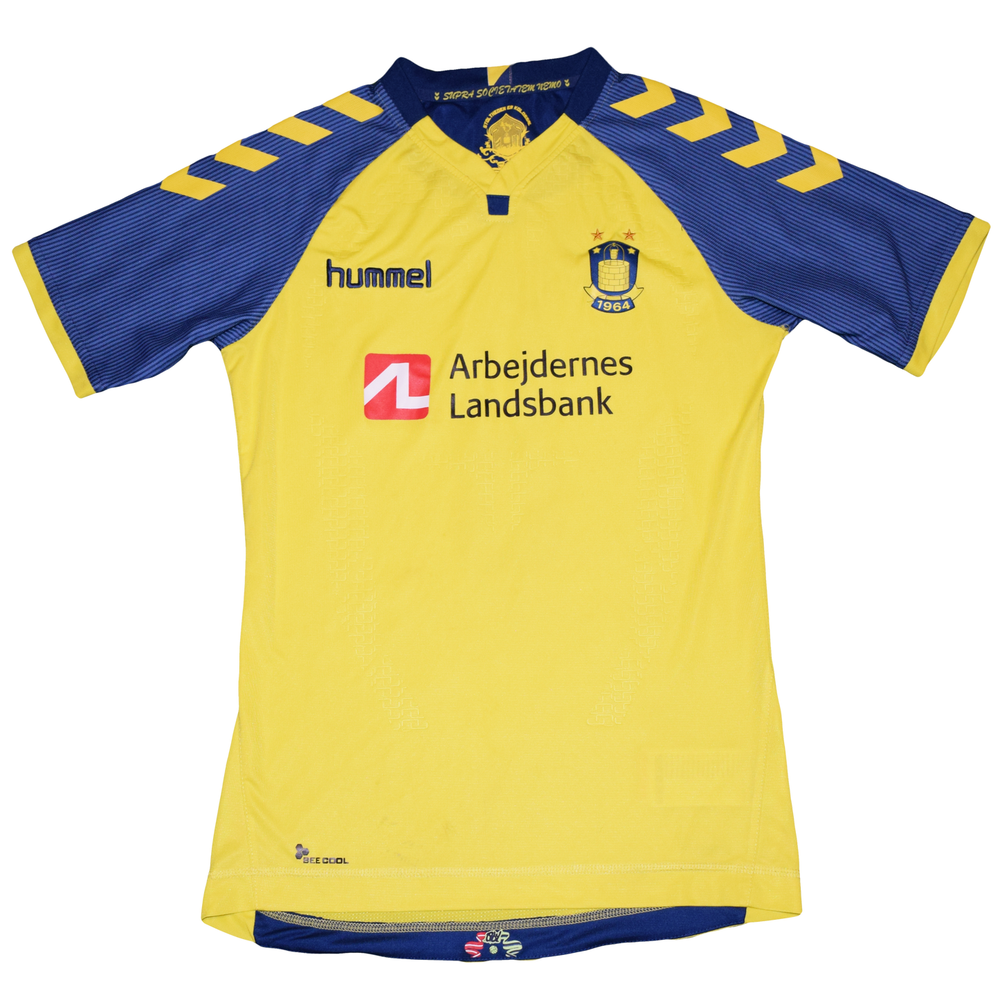 Brondby 2017/18 Εντός έδρας Eμφάνιση με εκτύπωση Fisker YXL (Παιδική)
