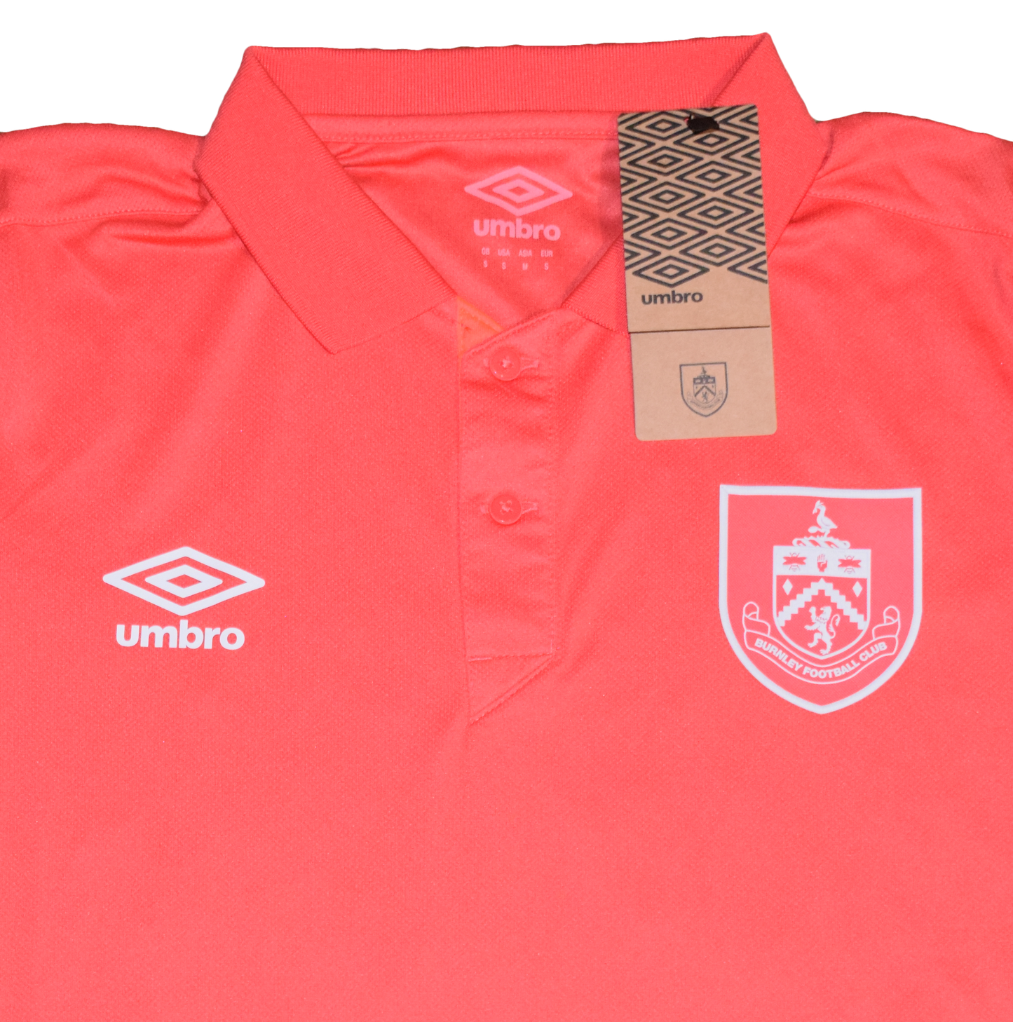 Burnley 2021/22 Προπονητικό Πόλο Small BNWT