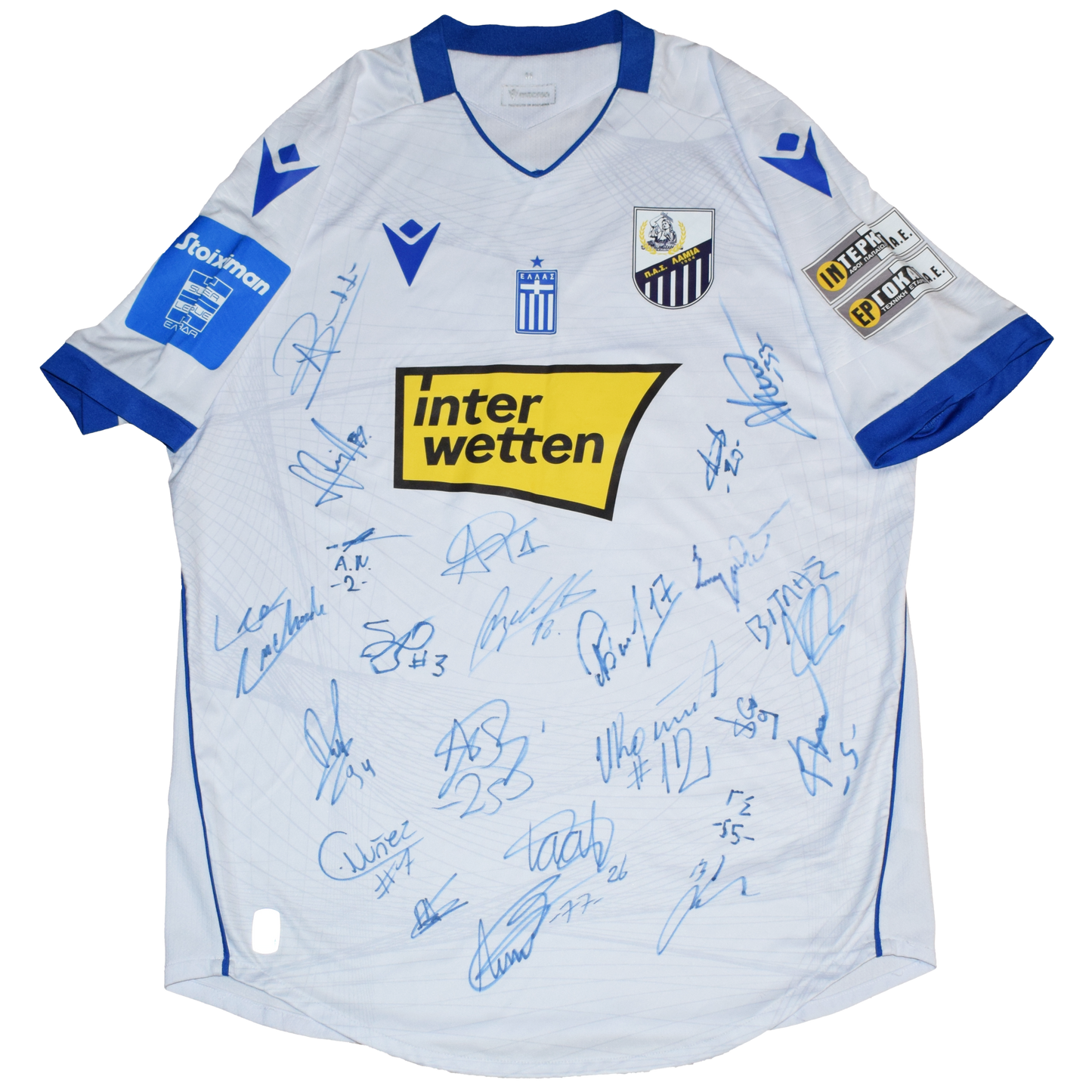 Bykov Matchworn και Υπογεγραμμένη ΠΑΣ Λαμία 2024/25 Εκτός έδρας Εμφάνιση  Medium
