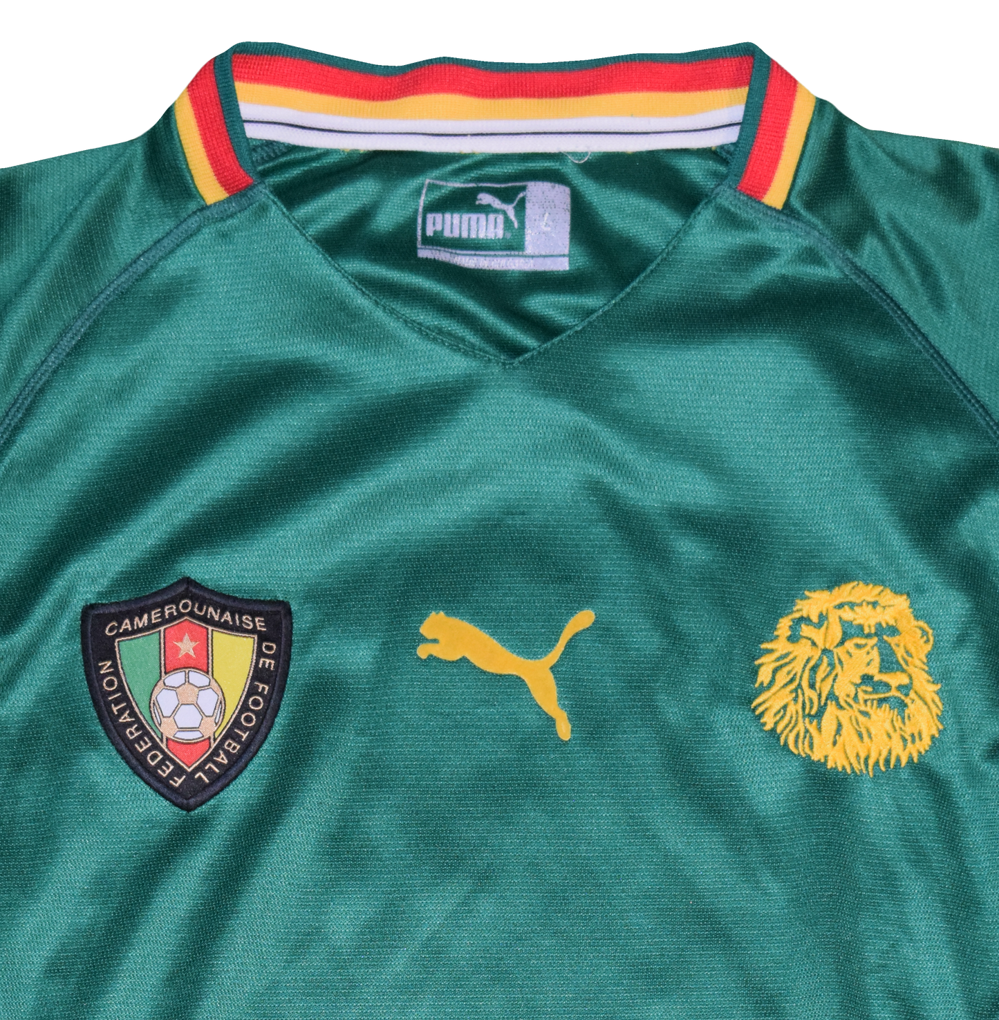 Καμερούν 2002 WORLD CUP Εντός έδρας Εμφάνιση Large