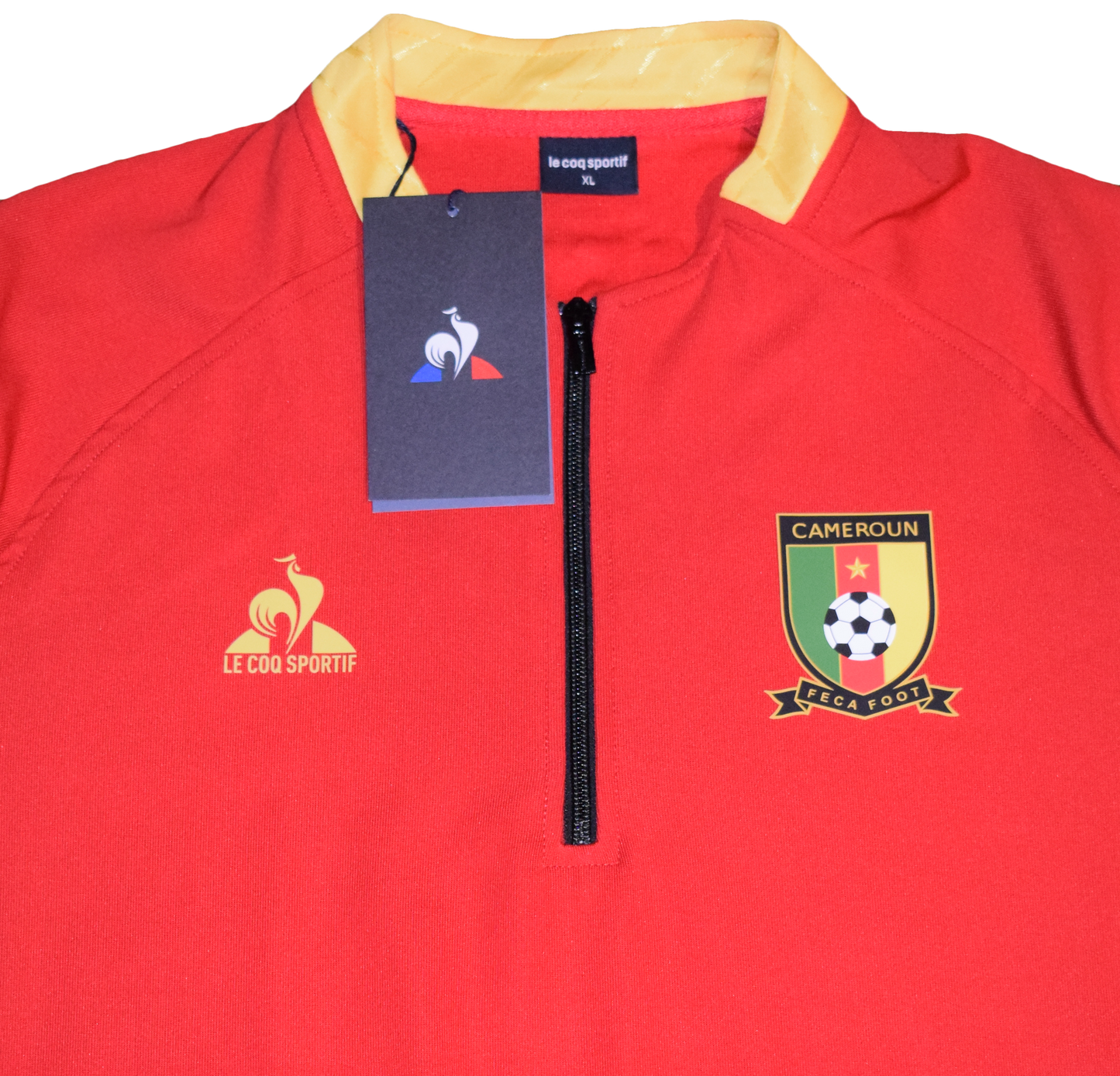 Cameroon 2021/22 Training 1/4 zip Jacket XL BNWT