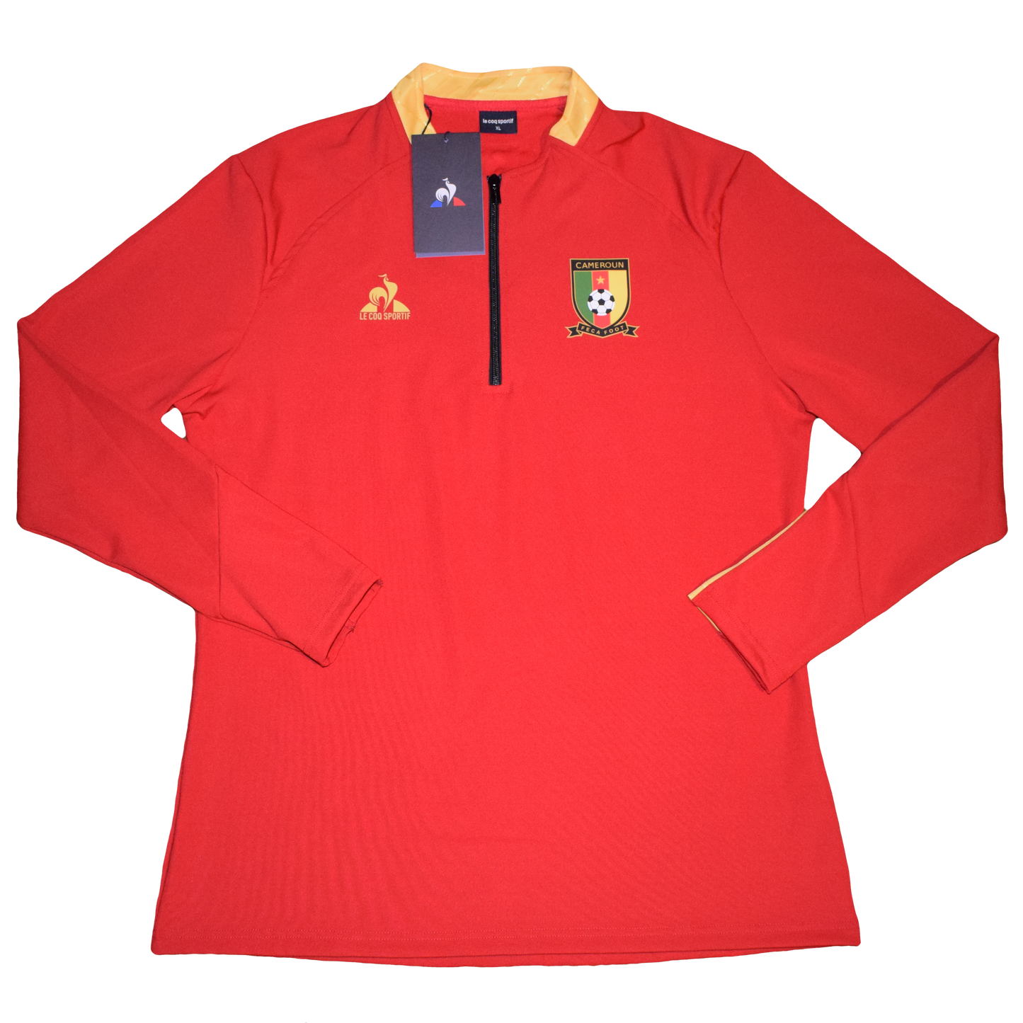 Cameroon 2021/22 Training 1/4 zip Jacket XL BNWT