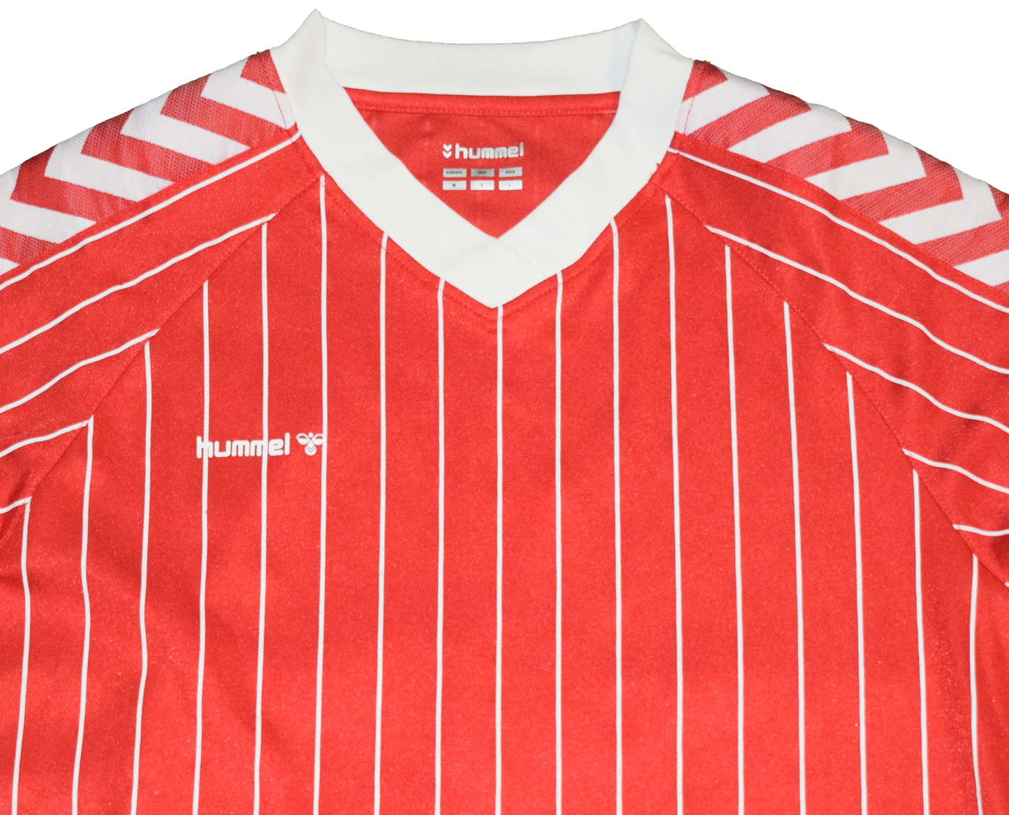 Denmark 1982 Home kit Remastered with Official Simonsen Print Medium