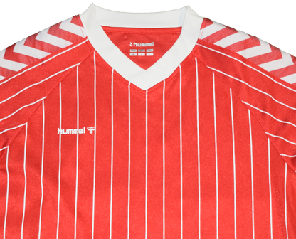 Denmark 1982 Home kit Remastered with Official Simonsen Print Medium