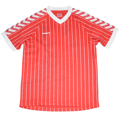 Denmark 1982 Home kit Remastered with Official Simonsen Print Medium