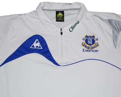 Everton 2009/10 Zip Polo Shirt XXXL