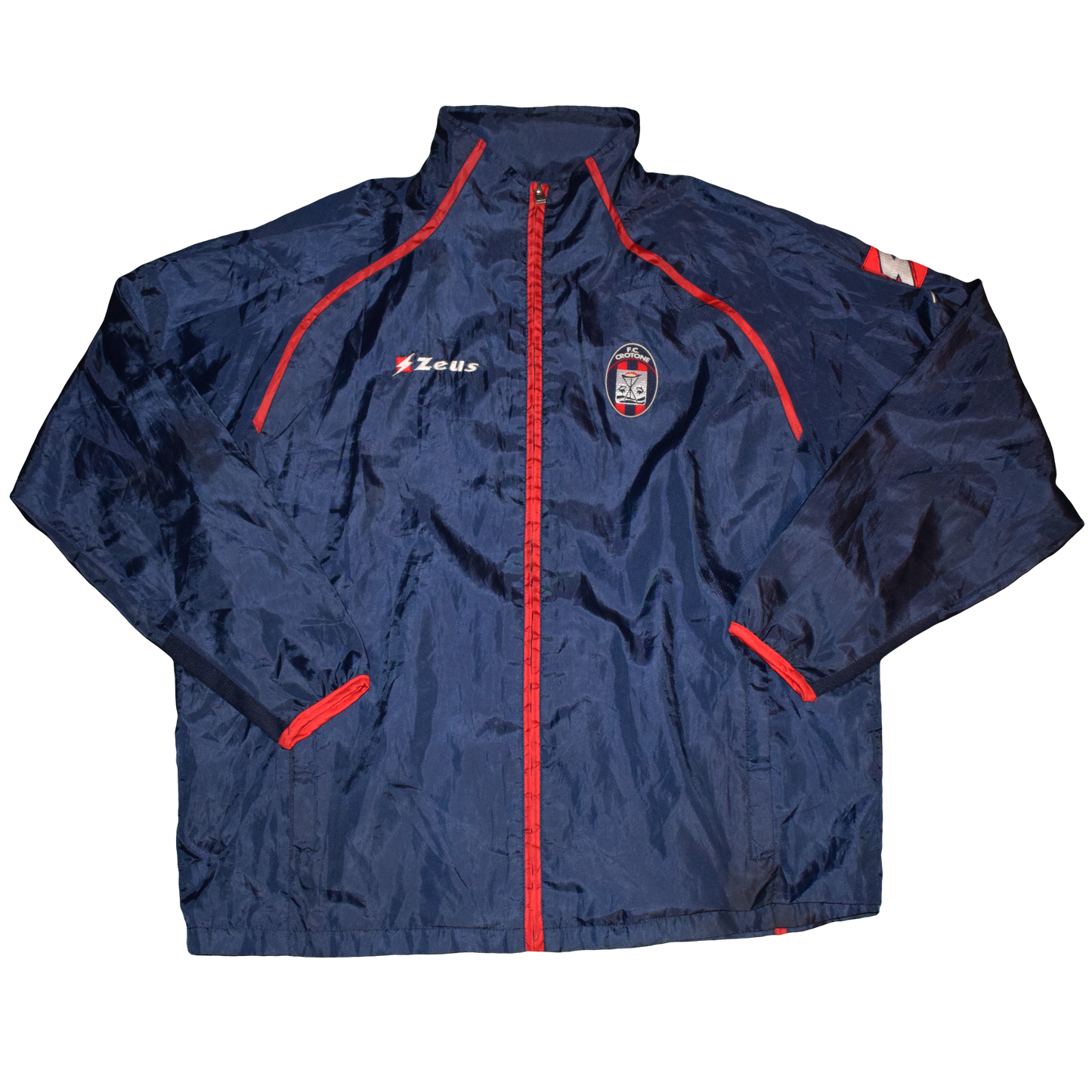 FC Crotone 2006/07 Rain Jacket with hidden Hood Large