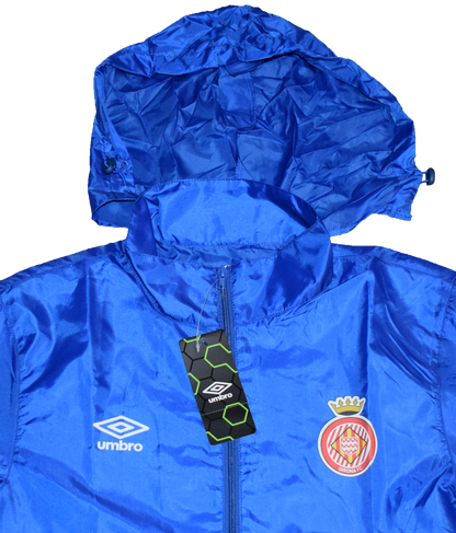 Girona 2018/19 Αδιάβροχο Μπουφάν με κρυφή κουκούλα Small BNWT