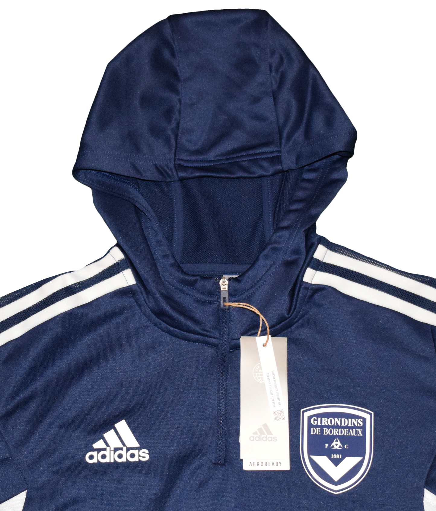 Bordeaux 2022/23 Half Zip Hoodie Small BNWT