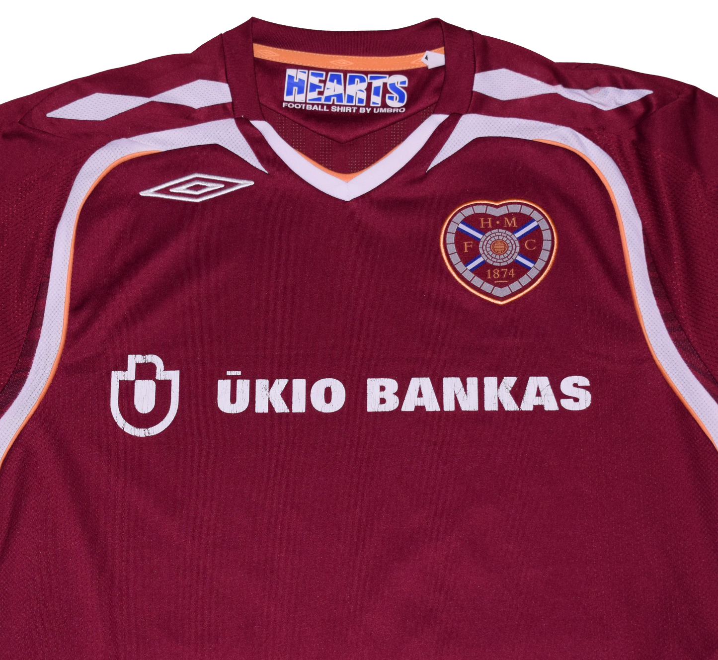 Hearts 2007/08 Home kit Large