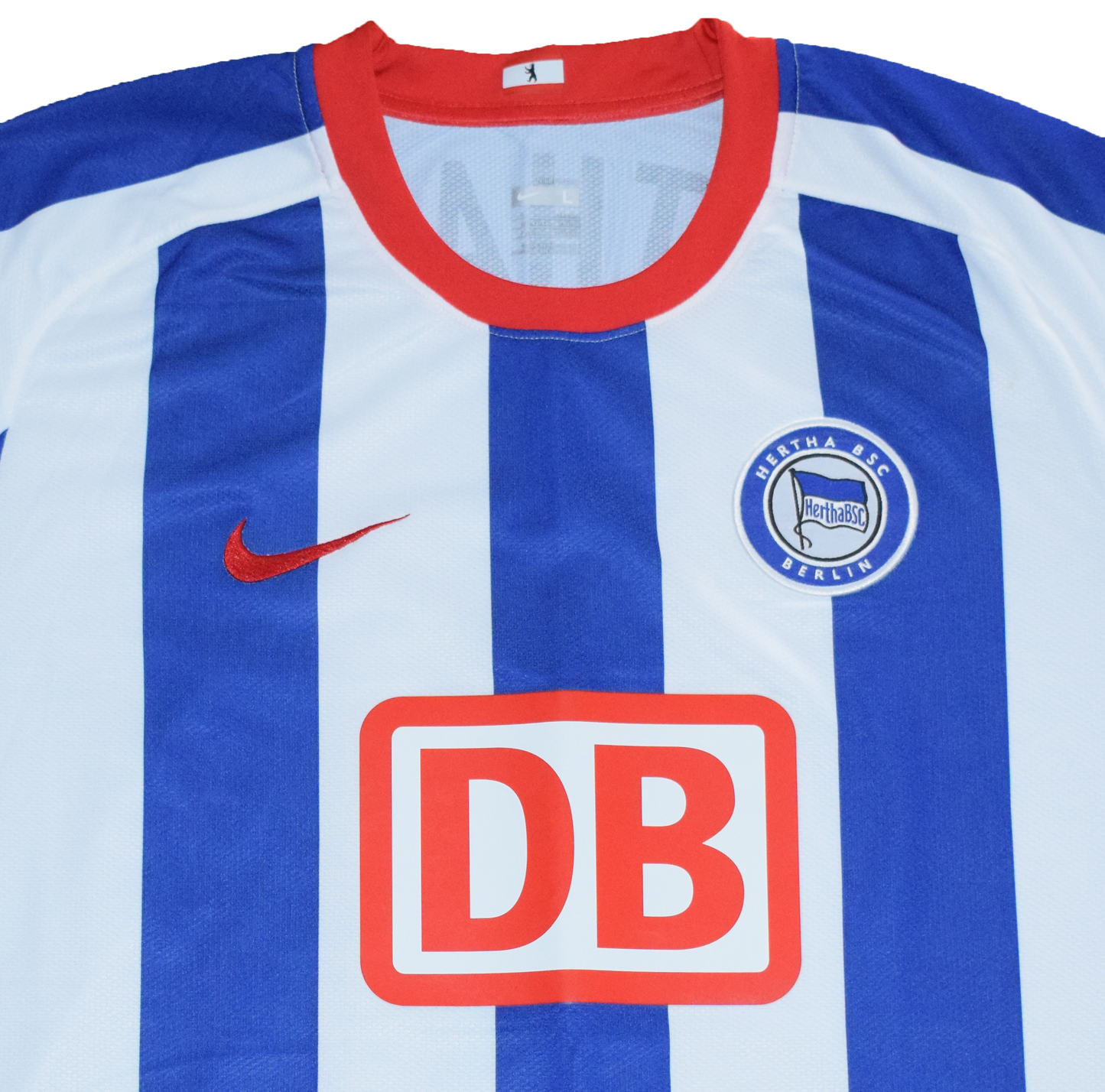 Hertha Berlin 2008/09 Home kit with Official Voronin Print Large