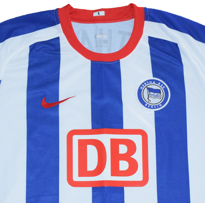 Hertha Berlin 2008/09 Home kit with Official Voronin Print Large