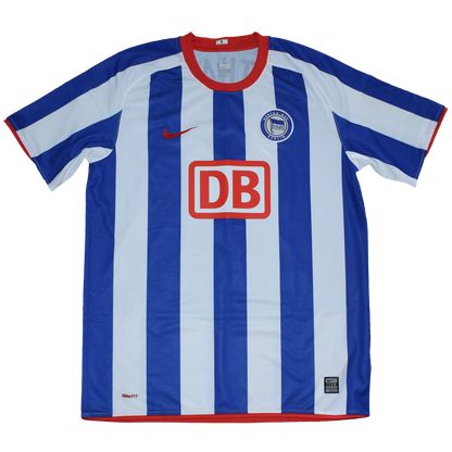 Hertha Berlin 2008/09 Home kit with Official Voronin Print Large