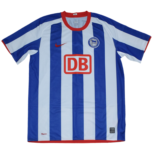 Hertha Berlin 2008/09 Home kit with Official Voronin Print Large