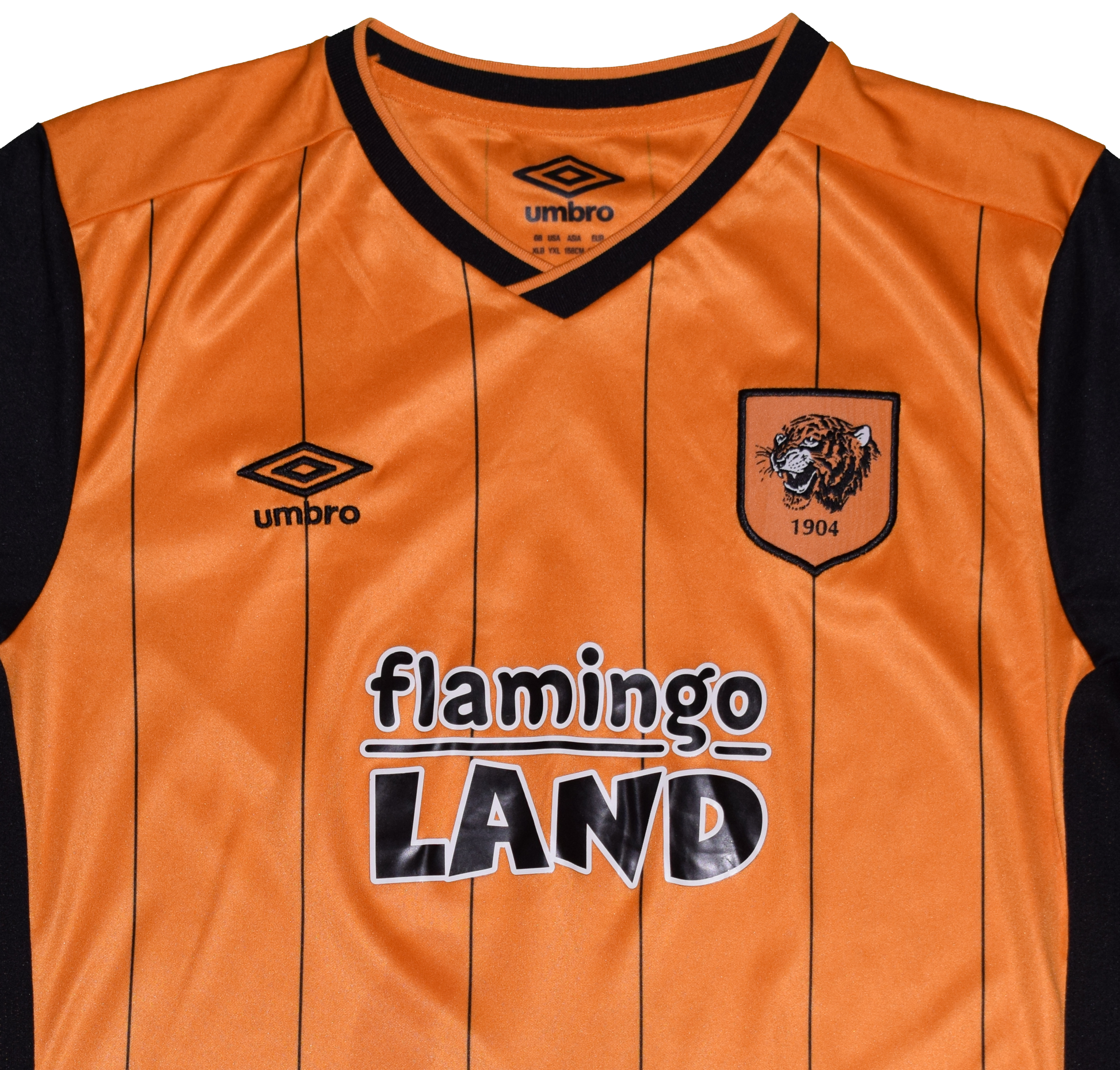 Hull City 2015/16 Home kit YXL