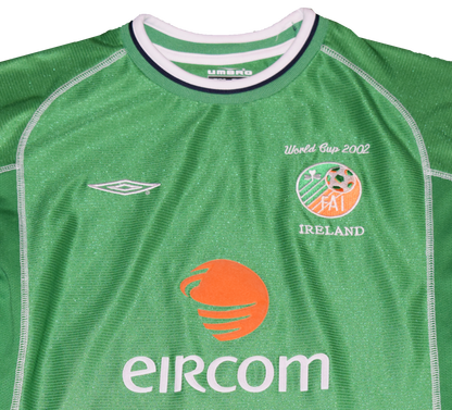 Ireland 2002 WORLD CUP Home kit YLarge (Kids)