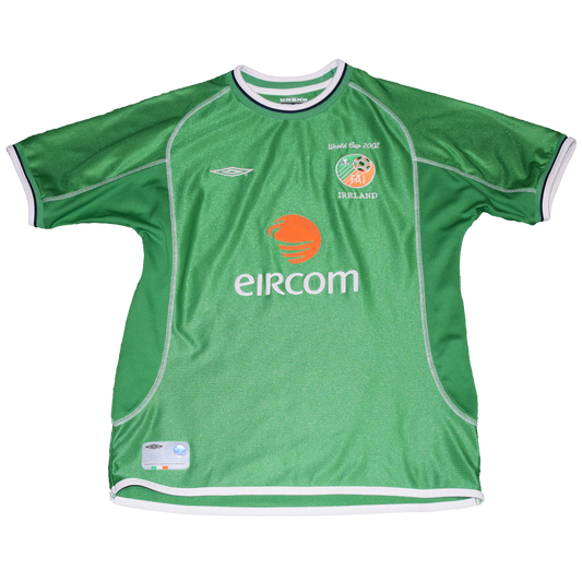 Ireland 2002 WORLD CUP Home kit YLarge (Kids)