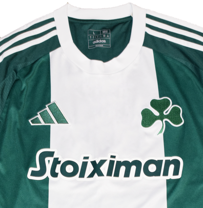 Jeremejeff Matchworn Panathinaikos 2024/25 Home kit Large