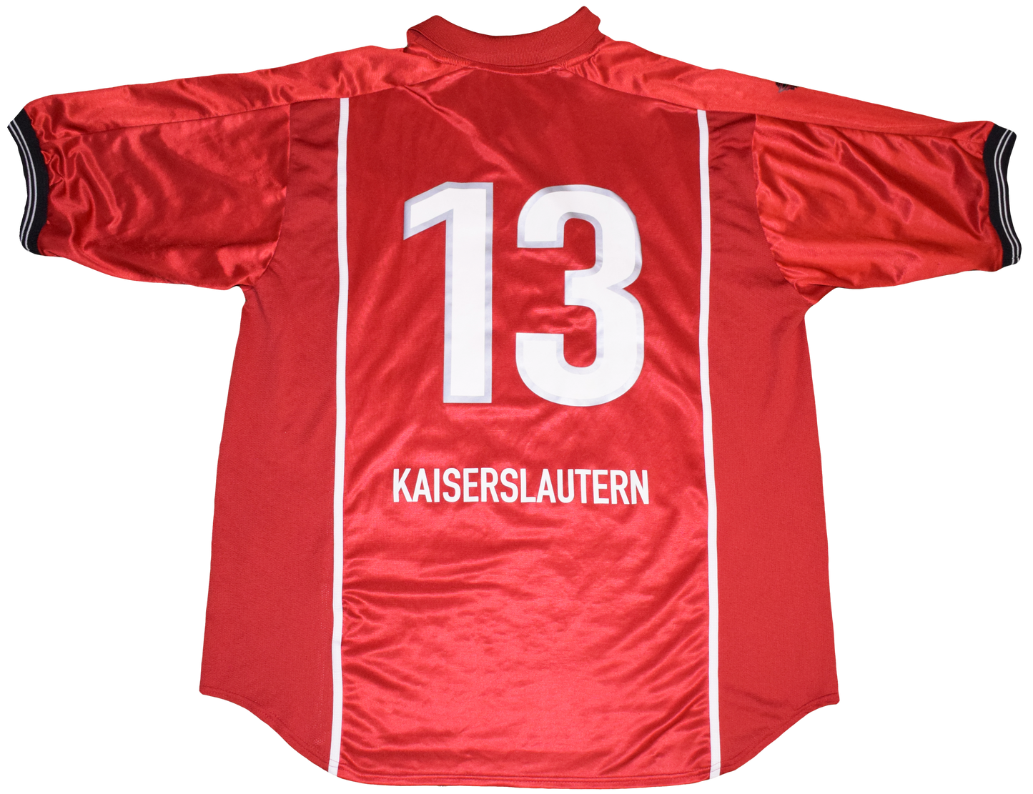 FC Kaiserslautern 1999/00 Εντός έδρας Eμφάνιση με τύπωμα αριθμού 13 XL