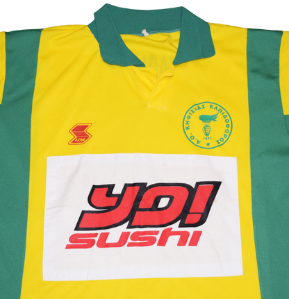 Κηφισιά Ελπιδοφόρος Matchworn 2000ς Εκτός έδρας Εμφάνιση με τύπωμα n.3 XL