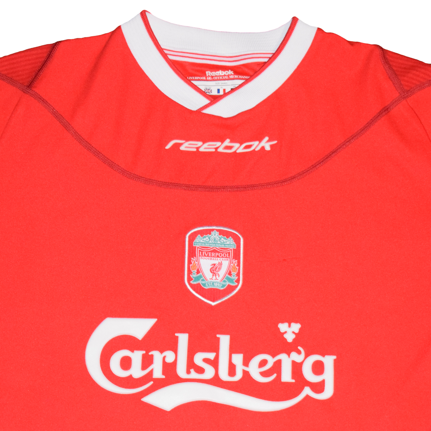 Liverpool 2003/04 Home kit Longsleeve Medium