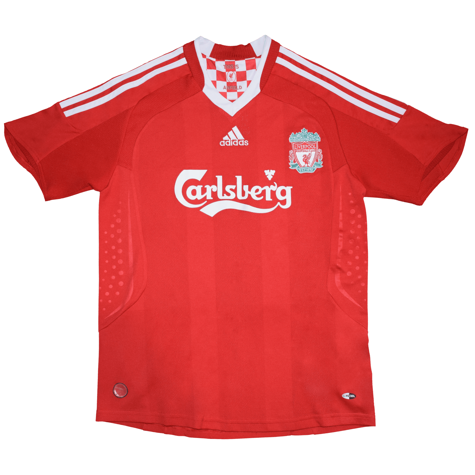 Liverpool 2009 10 Home kit with Official Torres Print XS Fanela Club