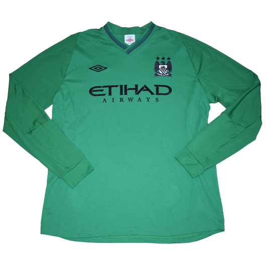 Manchester City 2012/13 Φανέλα τερματοφύλακα Μακρυμάνικη XL