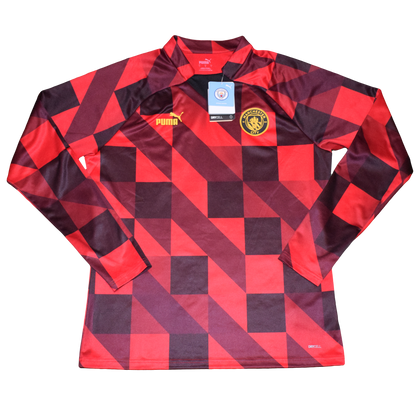 Manchester City 2022/23 Pre Match kit Longsleeve Large BNWT