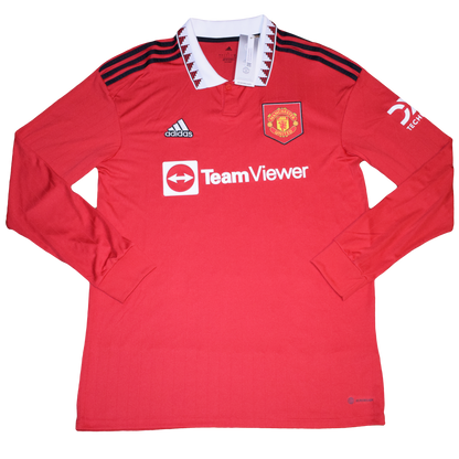 Manchester United 2022/23 Home kit Longsleeve Large BNWT