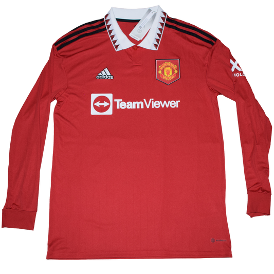 Manchester United 2022/23 Home kit Longsleeve Large BNWT