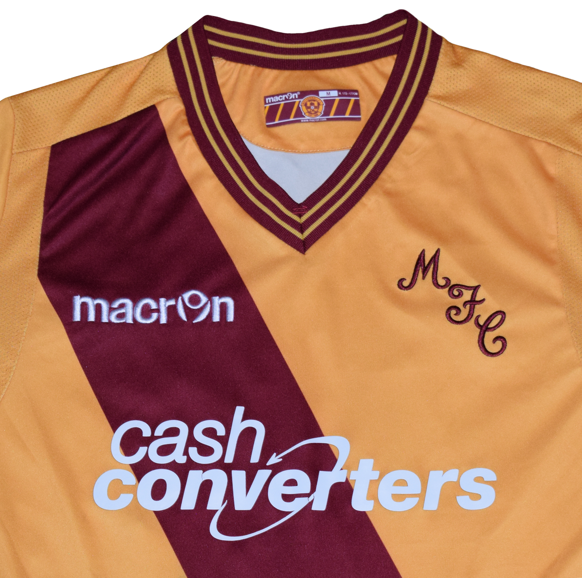 Motherwell 2015/16 Home kit with n.6 Print Medium