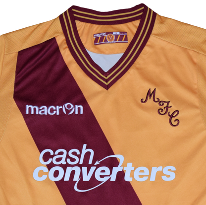 Motherwell 2015/16 Home kit with n.6 Print Medium