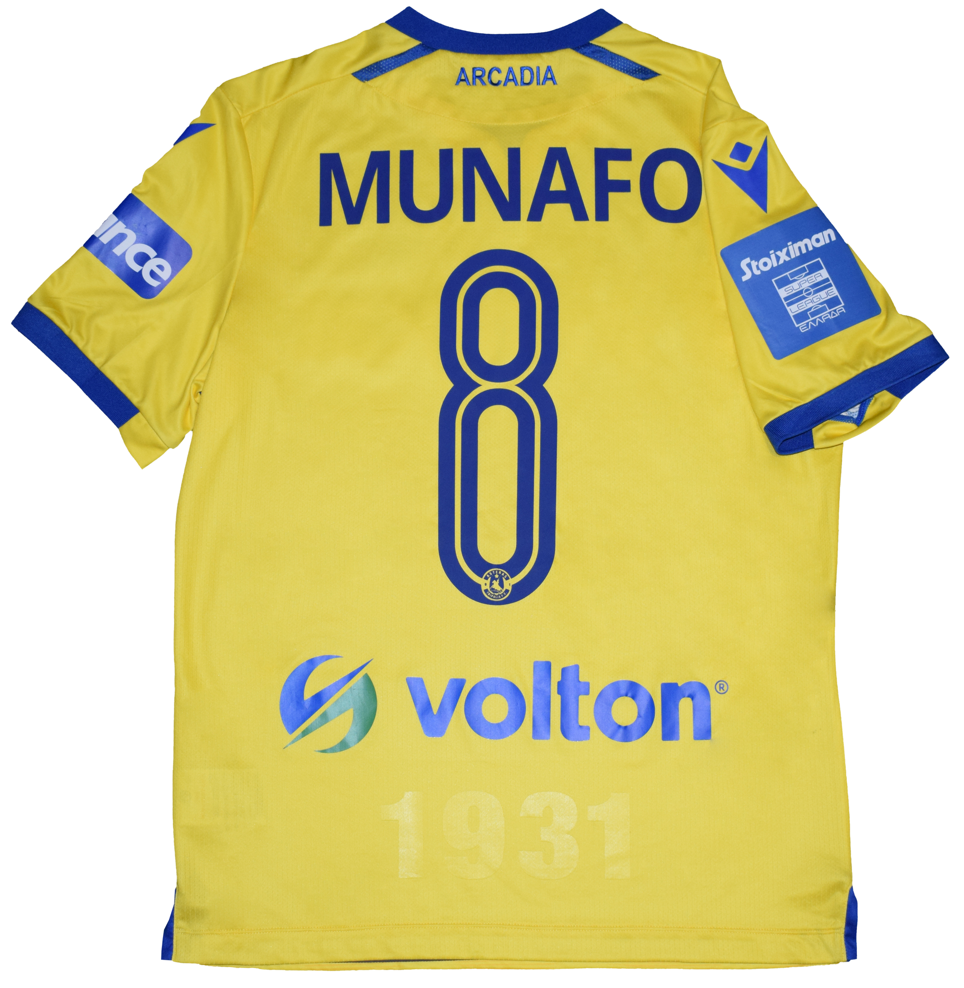 Munafo Matchworn Asteras Tripolis 2022/23 Home kit Medium