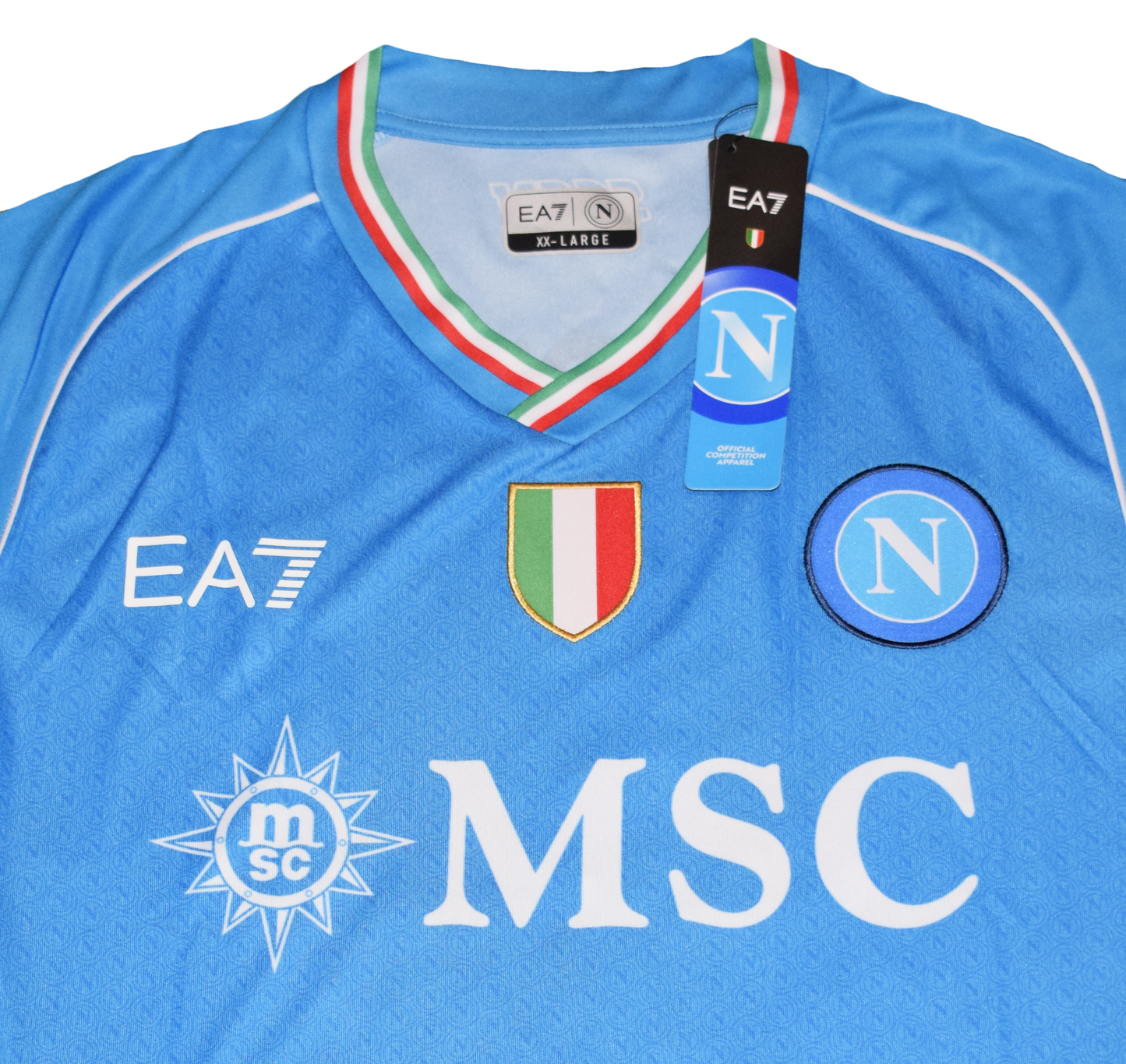 Napoli 2023/24 Home kit with Official Osimhen Print XXL BNWT